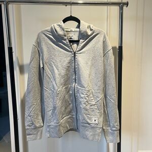 Roots Heather Gray Full-Zip Hoodie
